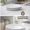 PANDO 12 DP REDONDO WHITE