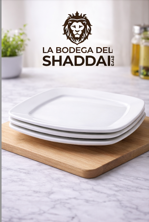 BANDEJA 12 CUADRADA WHITE
