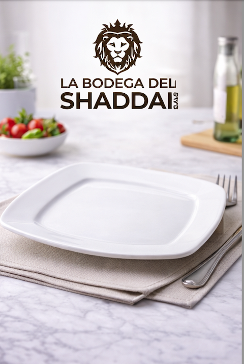 BANDEJA 12 CUADRADA WHITE