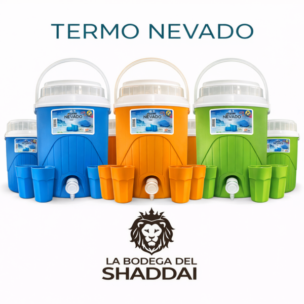 TERMO NEVADO SET X 4 CON VASOS