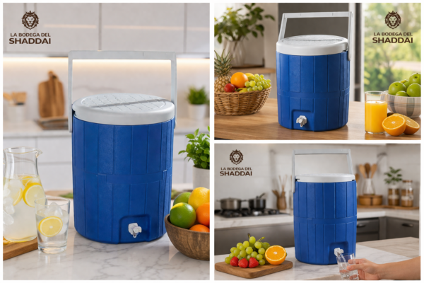 Cooler de bebidas en cocina moderna TERMO POPOTAMO 19 LITROS