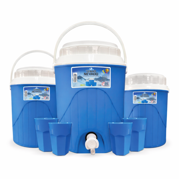TERMO NEVADO SET X 4 CON VASOS