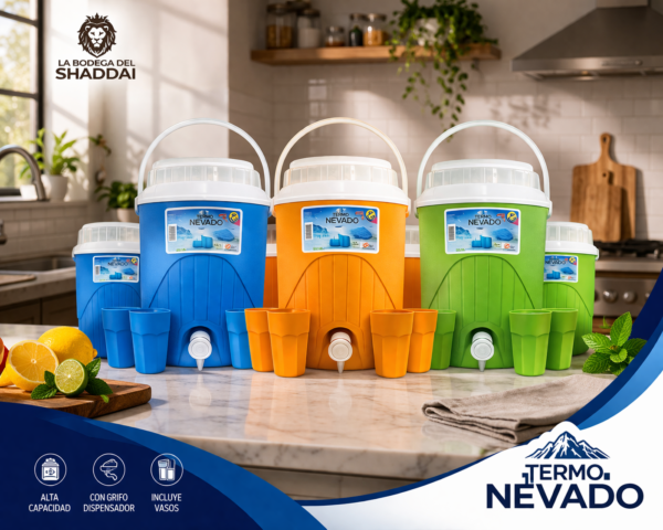 TERMO NEVADO SET X 4 CON VASOS