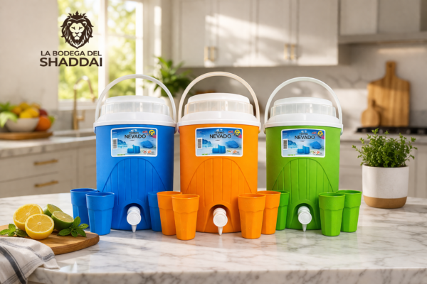 TERMO NEVADO SET X 4 CON VASOS
