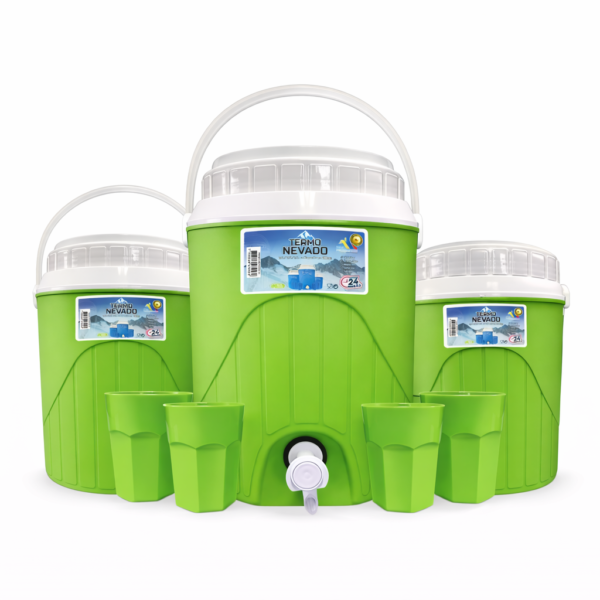 TERMO NEVADO SET X 4 CON VASOS