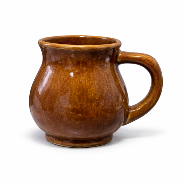 Taza cerámica rústica con brillo (1) POCILLO ARTESANAL #9 VARIOS TAMAÑOS