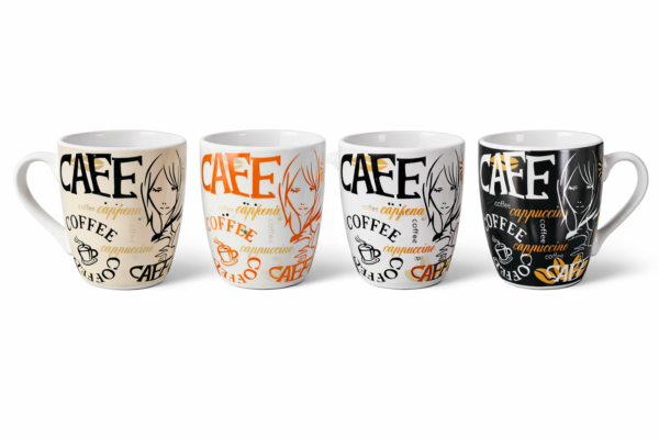 POCILLO MUG 9 ONZ COFFE ESTAMPADO